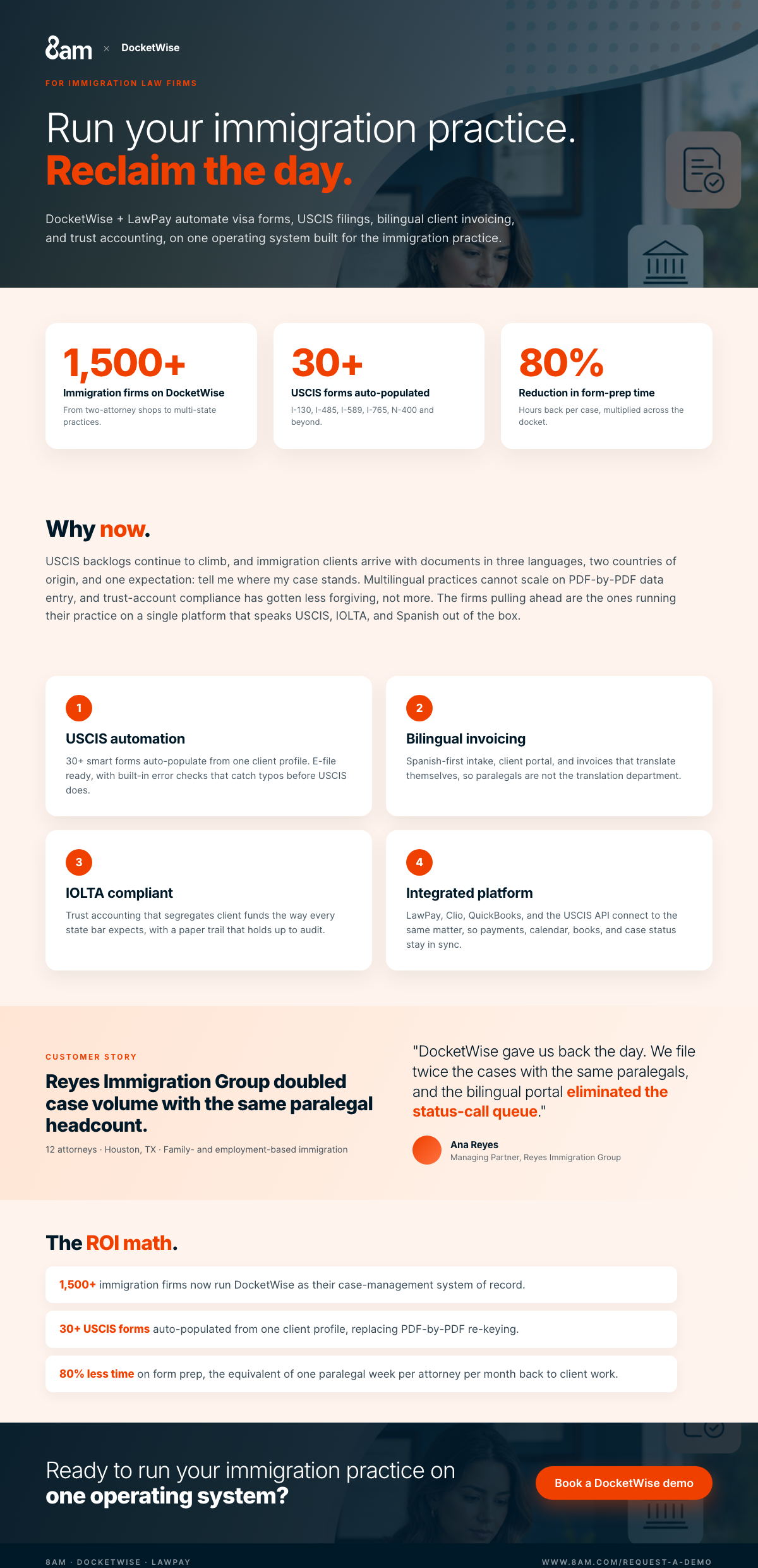 Immigration one-pager